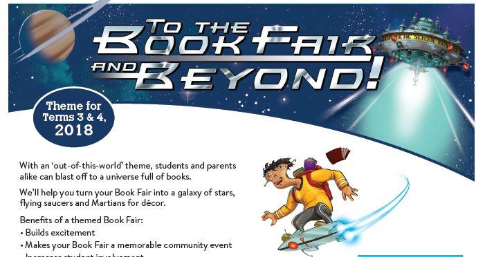You are invited to our Out of this World Book Fair which will be held in the library on the