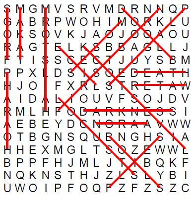 Word Find Puzzle Page 3 Find the hidden words within the grid of letters.