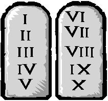 the Ten Commandments The Ten