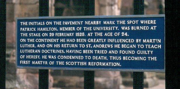 1528 - Invited to St Andrews by Archbishop James Beaton