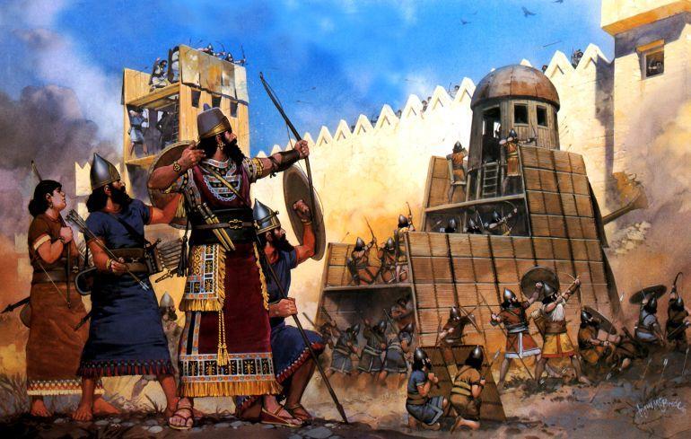 Fall of Israel (Northern Kingdom) Assyrians defeat Israel in 722 B.C.