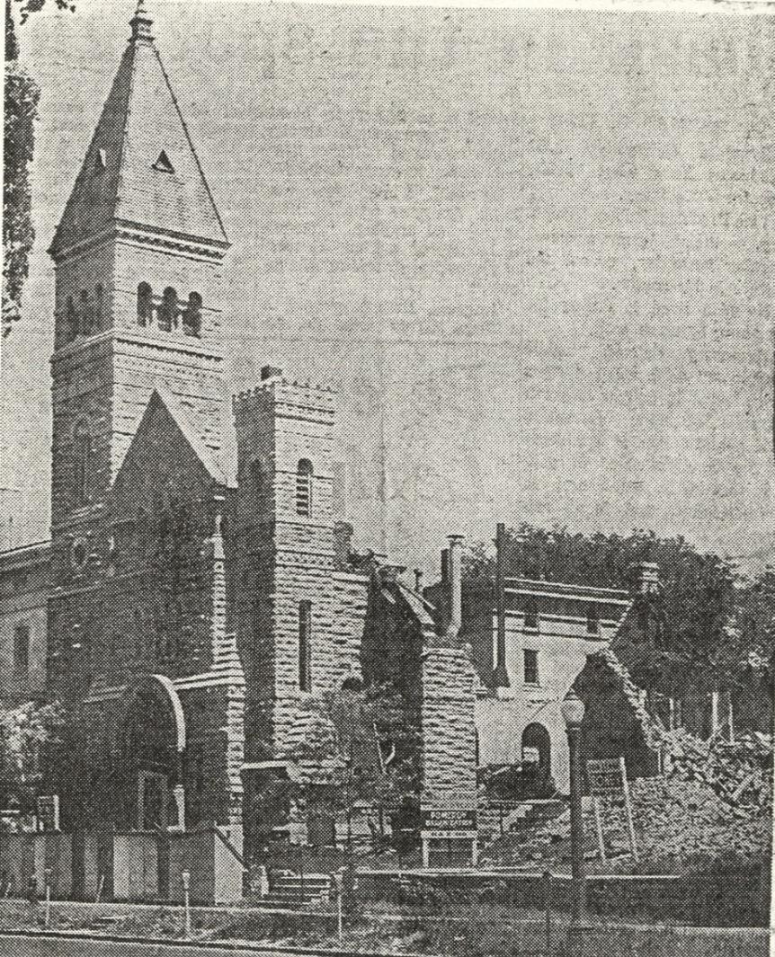 Razing the James St. Church All good things must come to an end.