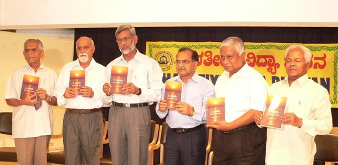 A WORKSHOP MOOTED Sri N Ramanuja Chairman, Bhavan Karnataka who presided over the function, declared that such a book on spirituality deserves deep study and suggested the holding of a workshop on