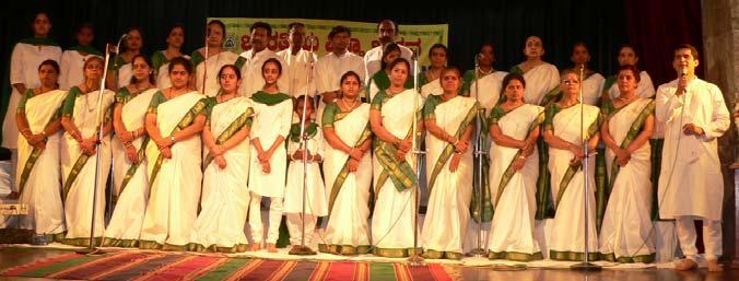 PAEANS TO BHAVAN S SERVICES Session of Hindustani music As Sri J.W.