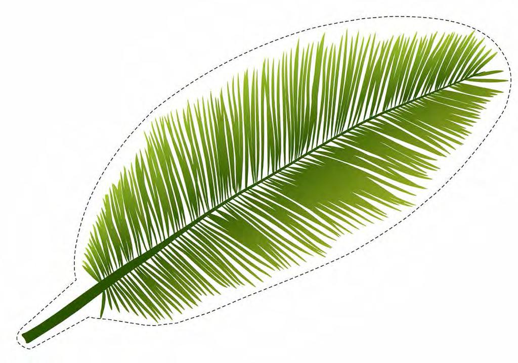 Palm Branch Instructions: Print and use as directed in the