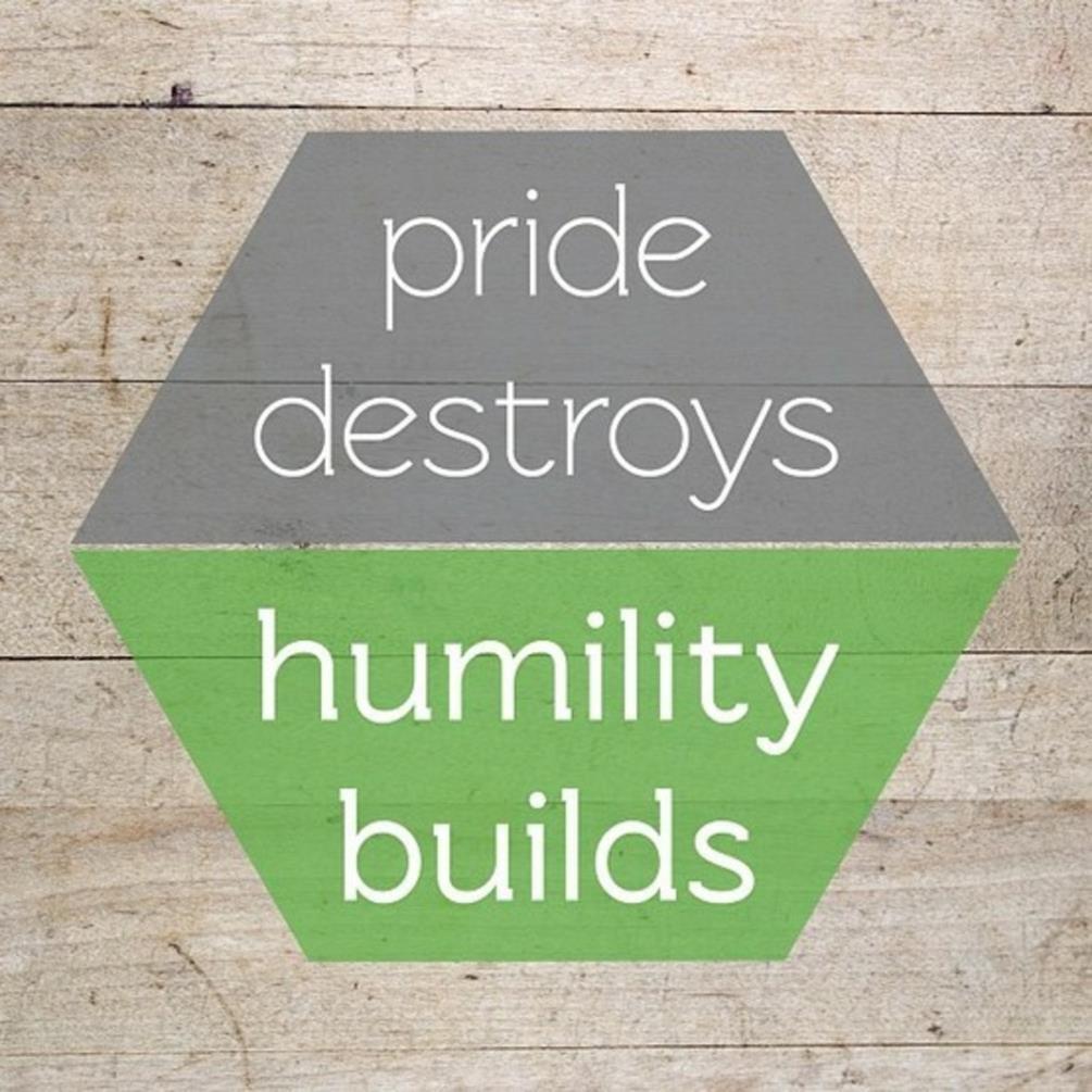 Theme - Humility Why is this so important?