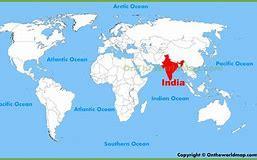 Where is India? India is in the South of Asia.