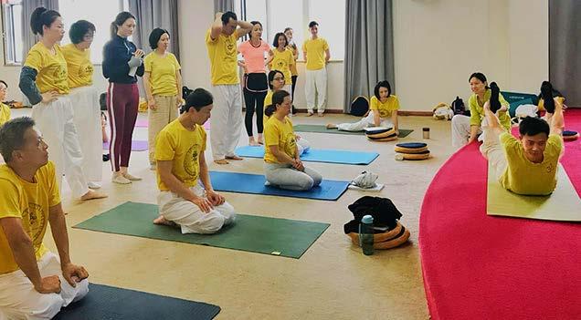 AMONG THE MANY BENEFITS STUDENTS REPORT ARE INCREASED STRENGTH AND FLEXIBILITY, GREATER SPIRITUAL AWARENESS, IMPROVED POW- ER OF CONCENTRATION, ENHANCED SELF-ESTEEM AND A NEW FOUND SENSE OF
