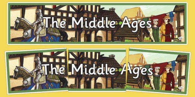 People use the phrase Middle Ages to describe Europe between the fall of Rome in 476 A.D and about the year 1500 A.D. Many scholars call the era the medieval period instead!