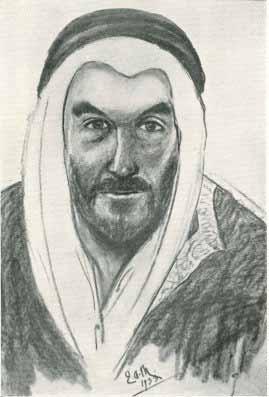 All three men Lawrence, Philby and Leachman took to wearing Arab dress as a response to the treacherous climate but there is no doubt that it was Philby who embraced the Arab way of life with most