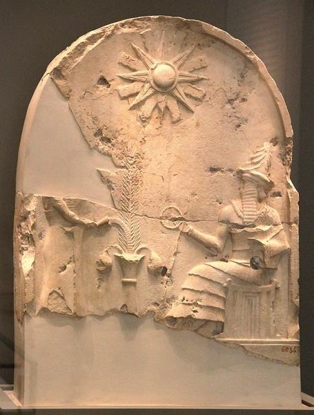 Utu/Sammas/Utu-Shamash - - - Sun god Known as the all-seeing May have been the twin-brother of Inanna Usually shown as an old man with a white beard, but is also shown as a disc with wings or a disc
