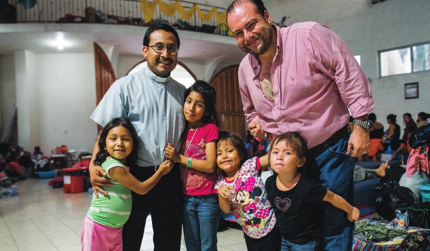 Faithful Catholics like Jorge and Fr. Gerarldo are doing their best to take care of Guatemala s volcano survivors.