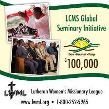 MARY MARTHA/LWML MAKES DONATIONS TO SEVERAL CHARITIES Since the beginning of the year Mary Martha Bible Study/LWML has had several successful events and raised funds that were recently distributed by