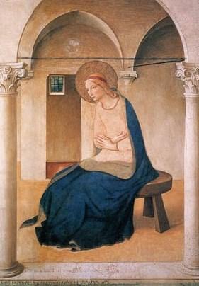 Section of The Annunciation by Fra