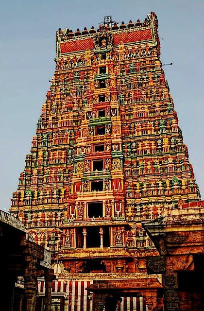 Emblem of the Tamil Nadu government with Sri Villiputtur Gopuram This temple is dedicated to