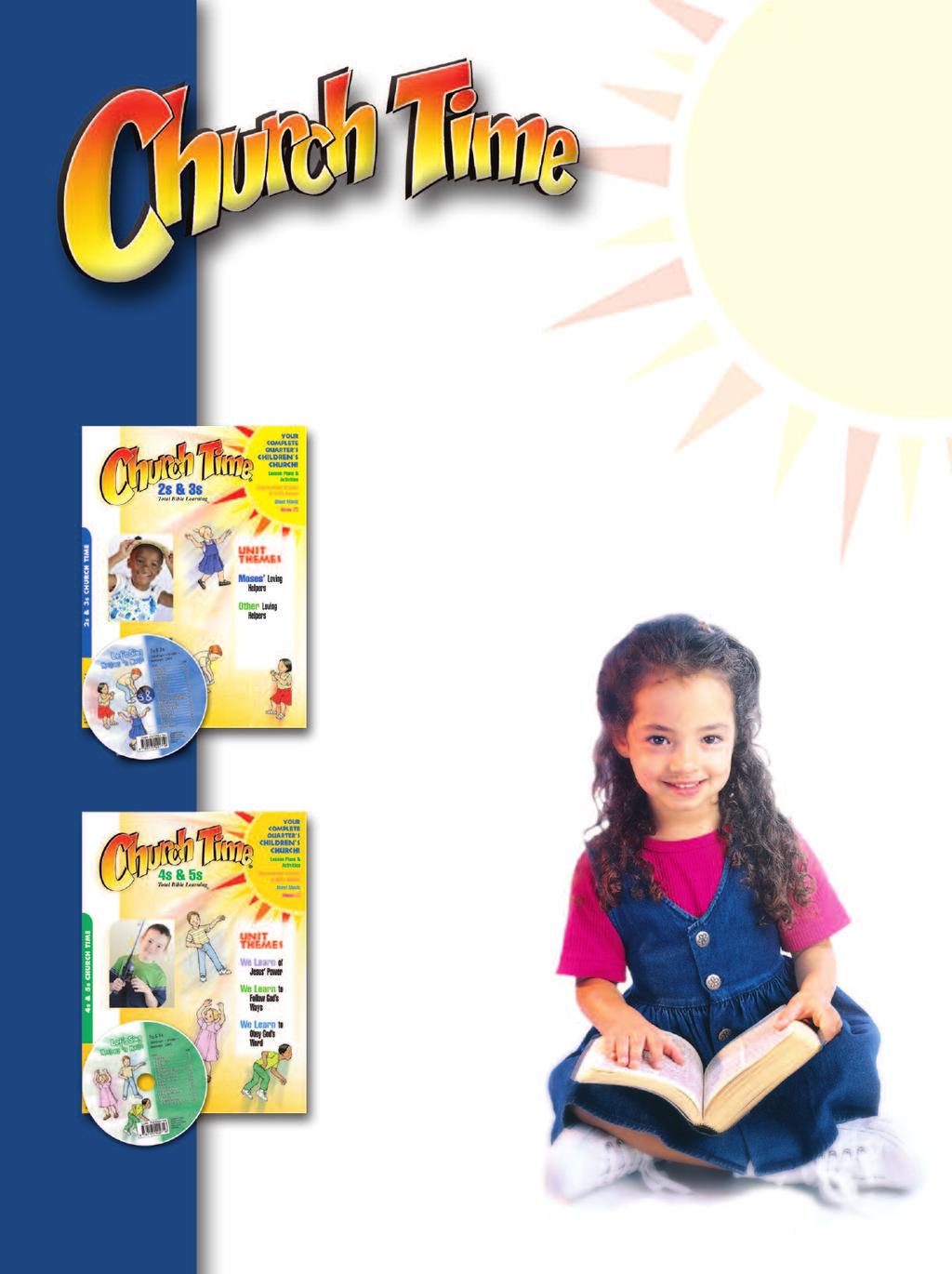 Lead your children into joyful praise and worship. With the Leader s Guide and Let s Sing Motions n Music CD, the Church Time packet contains all the curriculum you need for Total Bible Learning.