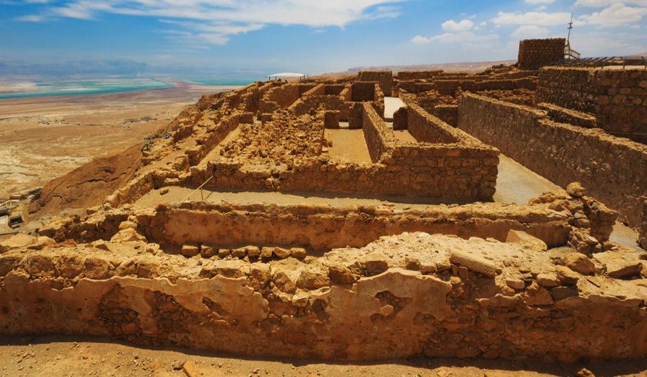 Masada Masada, This is where King Herod's once mighty palace stood and where
