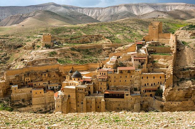Mar Saba Monastery Mar Saba Monastery is an architectural marvel of the Byzantine age, precariously snuggled into the cliff face as if it had sprouted organically out of the sheer