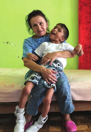 2 Thank You for Your Support of Compassion Ministry! Read these notes about two families you blessed... Many special needs We live in Zaporozhye, Ukraine my husband Nikita, our grandson Kirill, and me.