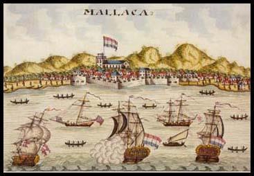 European Powers in Southern Seas Dutch drove the Portuguese out of the Malacca in 1641, conquered local