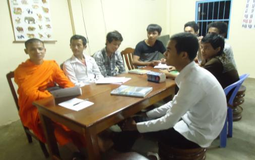 English lesson The Marist Brothers have already purchased a 52m х 72m land close to the only high school in Pailin and the Enfants de Asie orphanage.