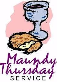 Luke s, Maundry Thursday Service Maundy Thursday, March 29, St Paul s will be joining us at 7.30 for worship.