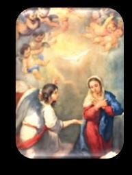 Joyful Mysteries (Monday and Saturday) The Annunciation That the Good News of a Savior, first