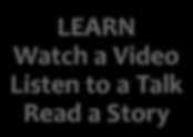 Video Listen to a Talk Read a Story PRAY