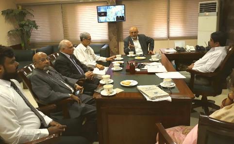 EFP ACTIVITY A five member delegation of Pakistan consisting of, Zaki Ahmed Khan, Vice, Khawaja