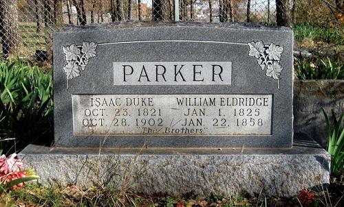 He assumed ownership and operation of the Parker Homestead and Cemetery about 1867.