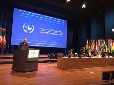 judges to the International Criminal Court in The Hague (ICC). It was the first time a representative from the PA was elected to the committee (Wafa, December 6, 2018).