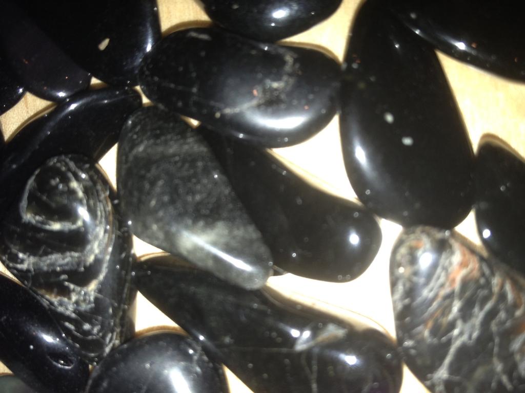 Black Tourmaline: a powerful purifier (keeps EMF pollution from raiding your body for negative ions) and