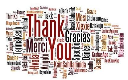 No matter what language is used, we all wanted to thank YOU so very much for making The Apple of His Eye Ministry possible since 1996 through your prayers,