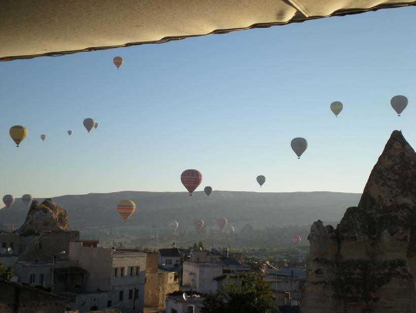 magical by the hundreds of balloon flights that take off every morning.
