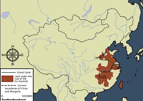 How did the Sui and Tang 1 Dynasties reunify and strengthen China? Government In 589, the Sui dynasty reunified China.