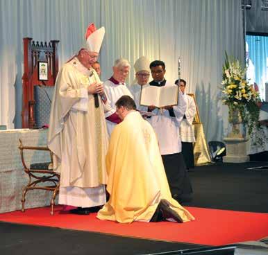 In 1994, Bishop O Regan completed higher studies in France. He obtained a Licentiate in Liturgy and Sacramental Theology from the Institut Catholique, Paris.