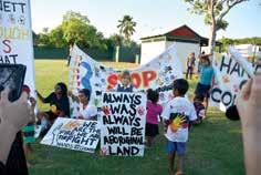 We are forcing Aboriginal people out of their ancestral lands to live in regional towns.