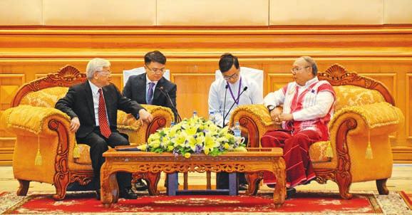 2 parliament Rakhine State security discussed at Pyithu Hluttaw Kyaw Thu Htet, Hmwe Kyu Zin (Myanmar News Agency) The safety and security of Rakhine State was discussed at yesterday s meeting of the