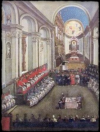 The Catholic Church lost much of its authority and membership because of the Protestant Reformation. 11. What was the name of the series of meetings called by Pope Paul III and what was examined?
