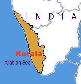 Kerala, the smallest state of southern India,