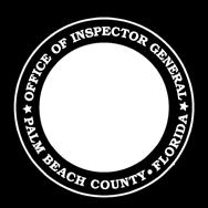 OFFICE OF INSPECTOR GENERAL PALM BEACH COUNTY John A.