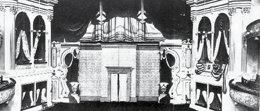 exactly what the theatre looked like 150 years ago.