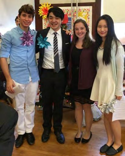 Fundamental Theorem of Calculus. For the wedding ceremony, Sarah Murphy 15 acted as Deriva and Dong Su Kim 15 played the Integroom.