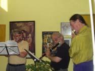 Rick Wilson is an accomplished flute player and has an impressive collection of historical flutes.