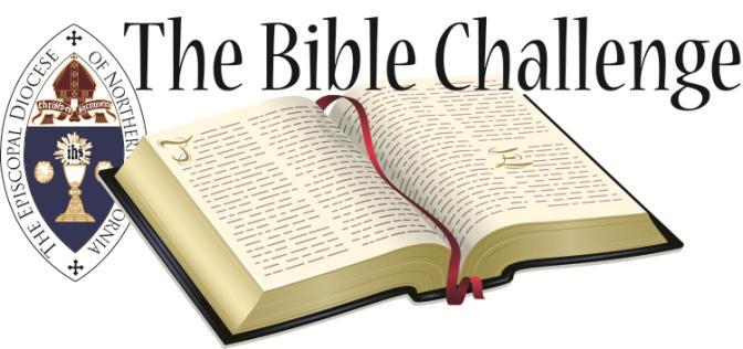 Welcome! Thank you for joining me in taking The Bible Challenge.