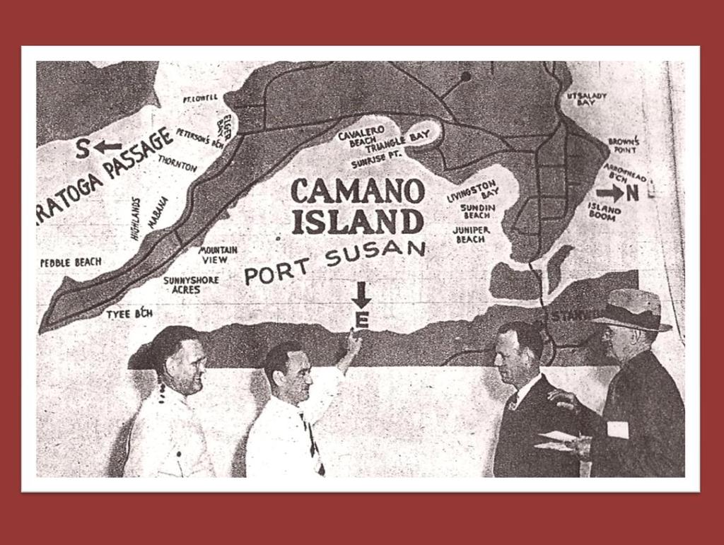 Across from Stanwood was Camano Island.