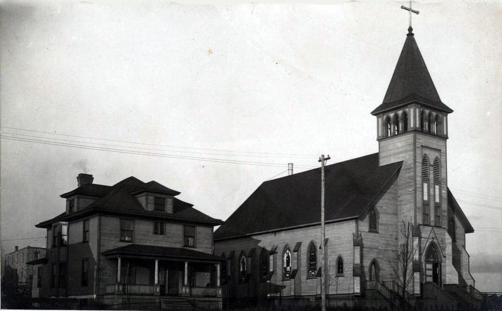 1904 August 7: First mass held at