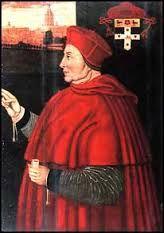 Cardinal Wolsey King Henry s first almoner Former chaplain to the Archbishop of Canterbury. Used his influence to obtain an annulment.