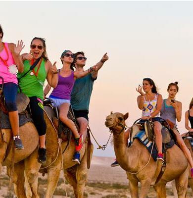 Page 9 of 10 Check-out Check out at Chan HaShayarot Camel Riding עבדת גן לאומי, כ- 5
