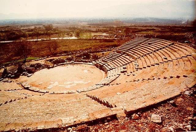 The Roman Theater at Philippi. Issues Addressed Paul s correspondence with his Philippian converts treats three issues.